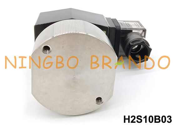 3/8'' Hochdruck-Solenoidventil aus Edelstahl 100 Bar 220VAC 70 Bar 24VDC