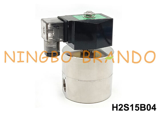 1/2'' 200 bar Hochdruck-Solenoidventil aus Edelstahl 24V 110V 220V