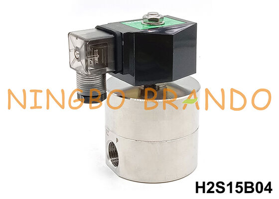 1/2'' 200 bar Hochdruck-Solenoidventil aus Edelstahl 24V 110V 220V