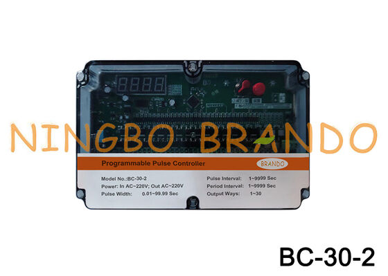 220VAC In 220VAC Out 30 Linien Pulsventil Timer-Regler für Staubsammler