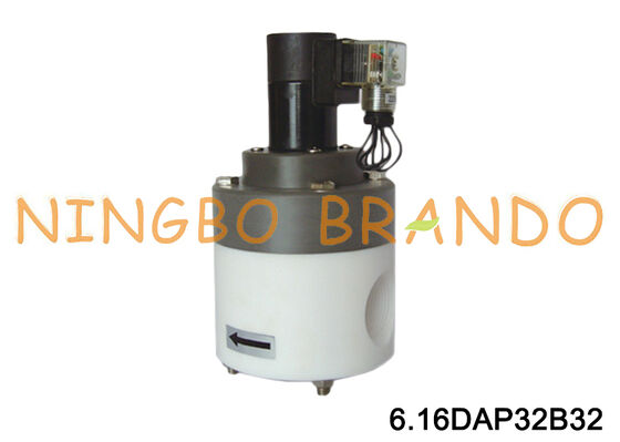 1-1/4'' PTFE-Korrosionsschutz-Magnetventil für Säure-Alkali-Chemikalien