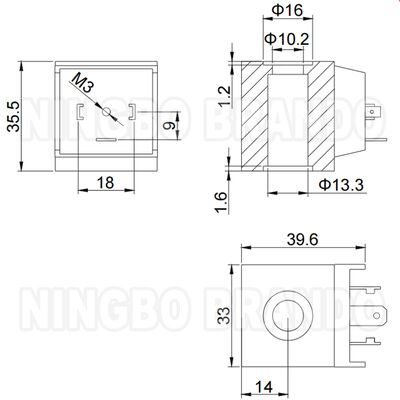 BC1 B6 BDF 688 Magnetspule für CEME Kaffeemaschinenventil 12V 24V 110V 220V