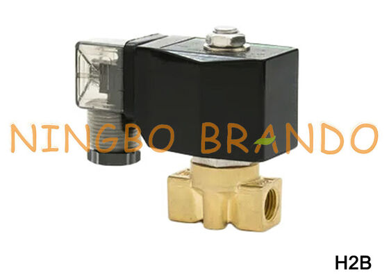 1/8'' Inch High Pressure Brass Solenoid Valve 100 bar 120 bar