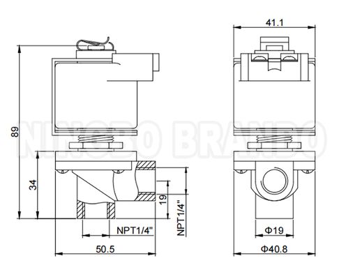RCA5D0 RCA5D1 RCA5D2 Goyen Typ Fernsteuerungsventil 1/4'' 12V 24V 110V 220V