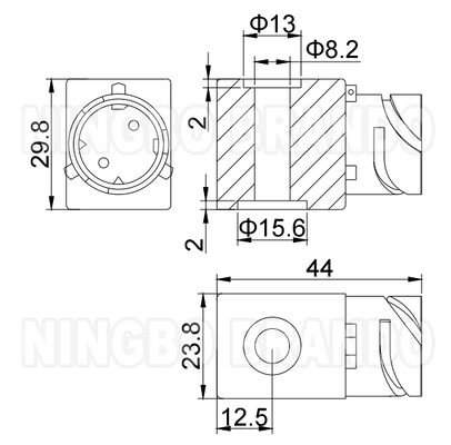 FEM-5KB 24VDC 5W Magnetspule für alte AE1141 KNORR-BREMSE Liftachsenventil