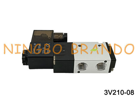 Airtac Typ 3V210-08-NC 3V210-08-NO Magnetventil 3/2 Wege 3V200 Serie