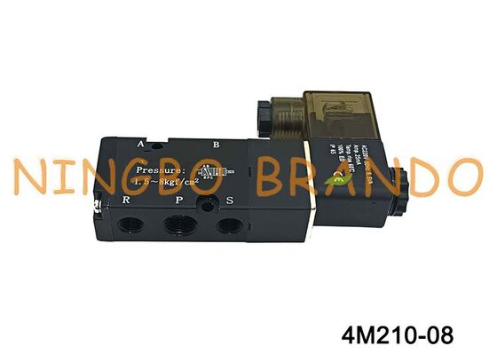 Airtac Typ 4M210-08 NAMUR-Magnetventil 4M21008A 5/2 Wege 4M-Serie