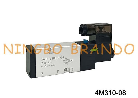 Airtac Typ 4M310-08 NAMUR-Magnetventil 5/2-Wege 4M-Serie
