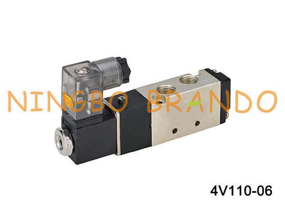 Airtac Typ 4V110-06 Einzelmagnet-Pneumatik-Luftventil der Serie 4V100