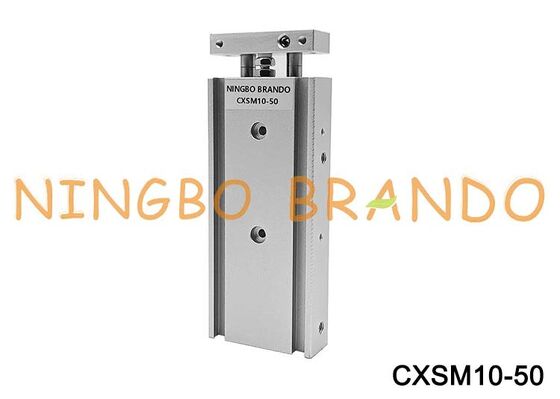 SMC Typ CXSM10-50 Doppelwellenzylinder, 10 mm Bohrung, 50 mm Hub