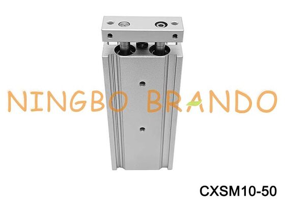 SMC Typ CXSM10-50 Doppelwellenzylinder, 10 mm Bohrung, 50 mm Hub
