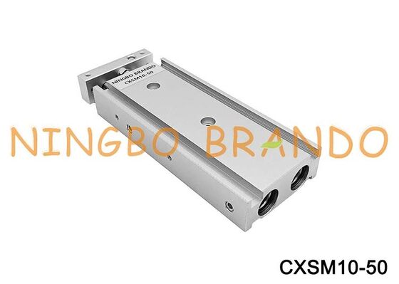 SMC Typ CXSM10-50 Doppelwellenzylinder, 10 mm Bohrung, 50 mm Hub