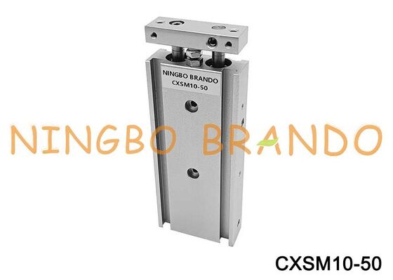 SMC Typ CXSM10-50 Doppelwellenzylinder, 10 mm Bohrung, 50 mm Hub