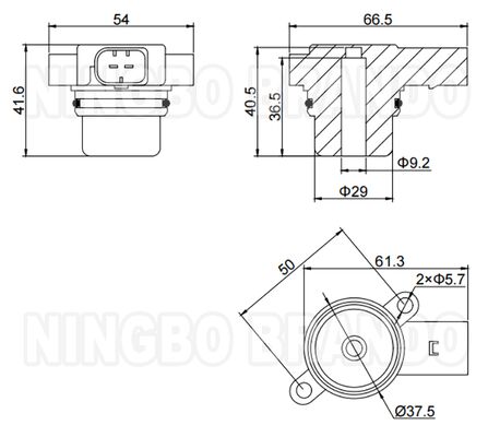 WABCO Typ 442 051 021 1 Magnetventilspule für BMW Luftfederung 12VDC 0,96A