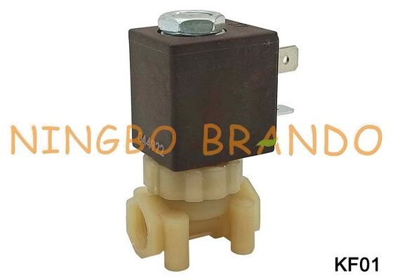 CEME Typ 1/8'' 2-Wege-NC-Wassermagnetventil aus lebensmittelechtem PA66-Kunststoff KF01