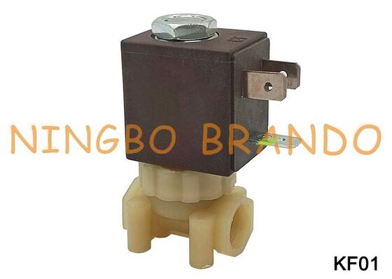 CEME Typ 1/8'' 2-Wege-NC-Wassermagnetventil aus lebensmittelechtem PA66-Kunststoff KF01