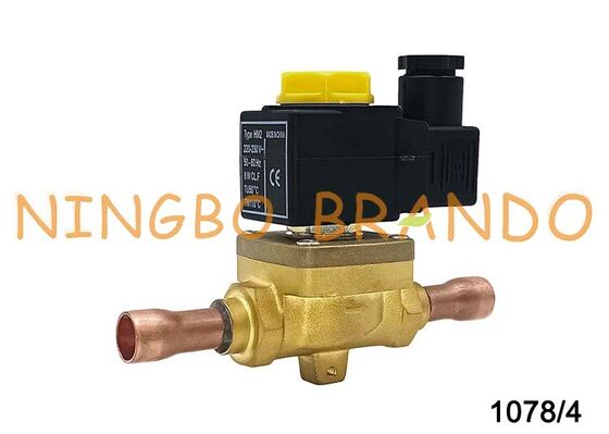 Magnetventil vom Typ Castel, 1/2 Zoll, gelötet, 1078/4, 1078/4A6, 1078/4A7, 24 V, 110 V, 220 V