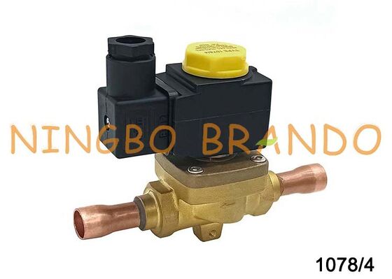 Magnetventil vom Typ Castel, 1/2 Zoll, gelötet, 1078/4, 1078/4A6, 1078/4A7, 24 V, 110 V, 220 V