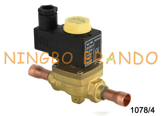 Magnetventil vom Typ Castel, 1/2 Zoll, gelötet, 1078/4, 1078/4A6, 1078/4A7, 24 V, 110 V, 220 V