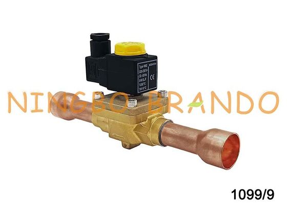 1099/9 Castel-Solenoidventil mit Spirale HM2 230V 1099/9A6 1-1/8" Löt