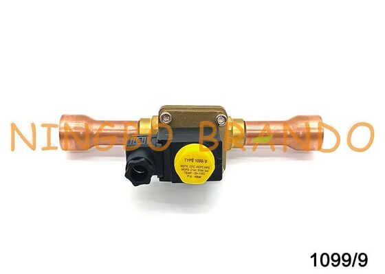 1099/9 Castel-Solenoidventil mit Spirale HM2 230V 1099/9A6 1-1/8" Löt