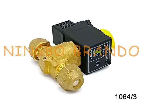 1064/3 Castel-Solenoidventil 3/8' Flare 1064/3A7 zur Kühlung