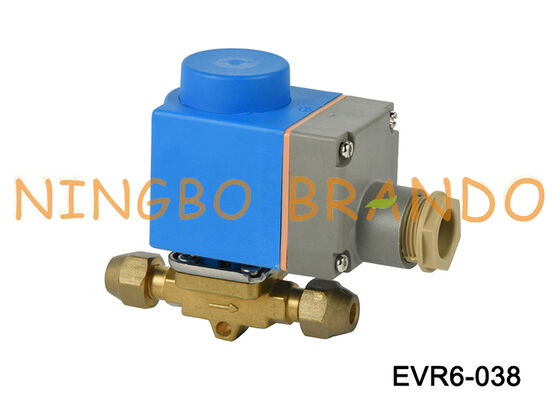 Danfoss Typ 3/8'' Magnetventil EVR6 3/8 Zoll 10 mm Bördel 032L8072