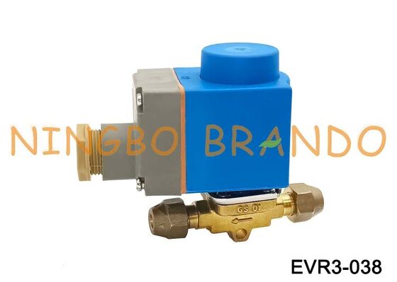 Magnetventil Danfoss Typ EVR 3 NC Flared 3/8'' SAE 032F8116