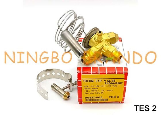 TES2 068Z3403 R404A/R507 Thermostatisches Expansionsventil TES 2