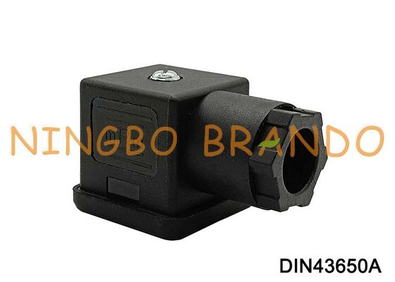 DIN43650A Magnetspulenstecker 18 mm 3 PIN DIN 43650 Typ A