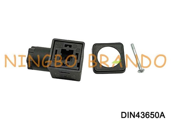 DIN43650A Magnetspulenstecker 18 mm 3 PIN DIN 43650 Typ A