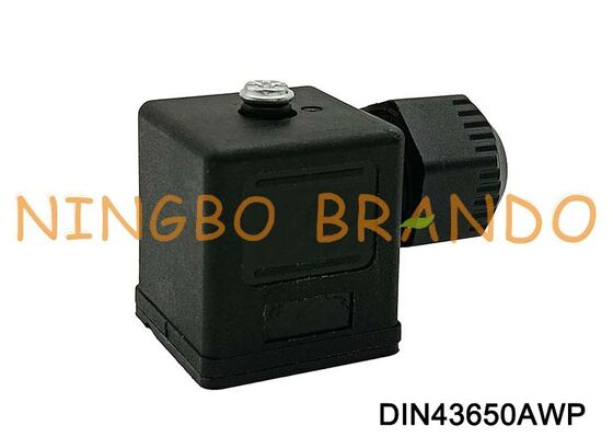 DIN43650A Wasserdichter Magnetventilspulenstecker IP67