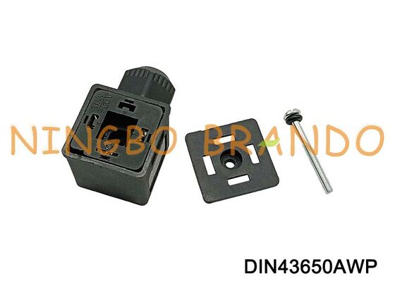DIN43650A Wasserdichter Magnetventilspulenstecker IP67