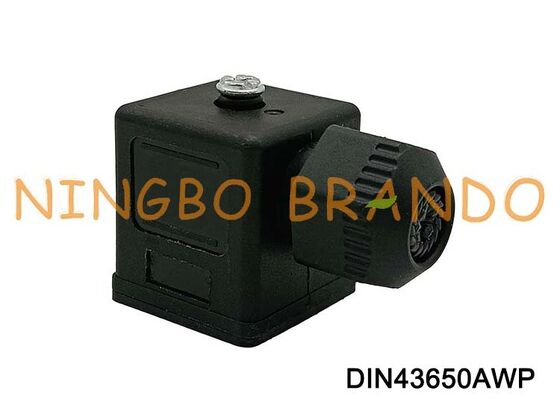 DIN43650A Wasserdichter Magnetventilspulenstecker IP67