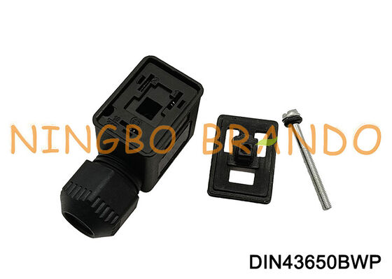 DIN43650B Wasserdichter Magnetventilspulenstecker IP67 DIN 43650 Form B