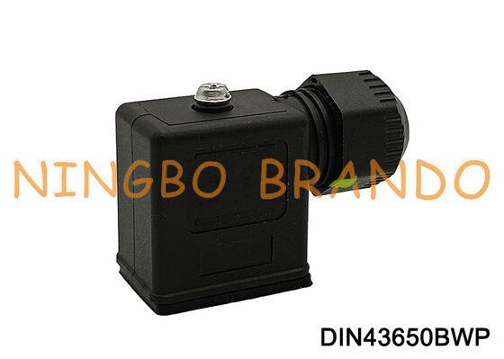 DIN43650B Wasserdichter Magnetventilspulenstecker IP67 DIN 43650 Form B