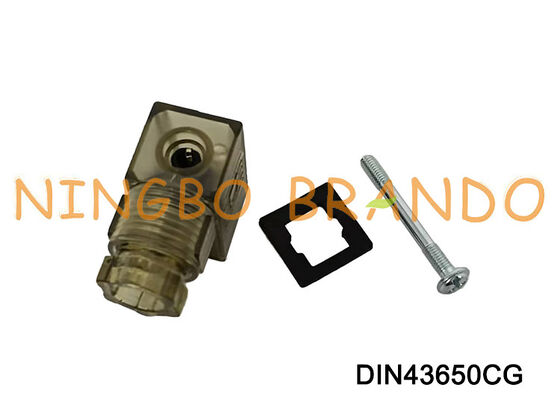 DIN43650C Magnetventilspulenanschluss 9,4 mm MPM Braun DIN 43650 Typ C