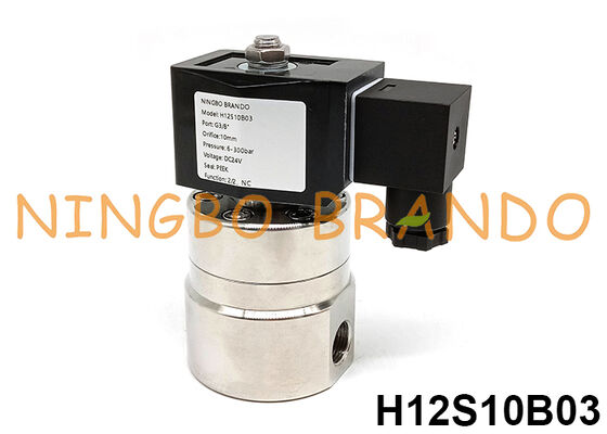 300 bar Hochdruck-Solenoidventil 3/8'' 220V 110V 24V 12V