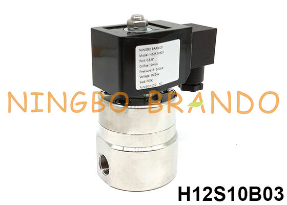 300 bar Hochdruck-Solenoidventil 3/8'' 220V 110V 24V 12V