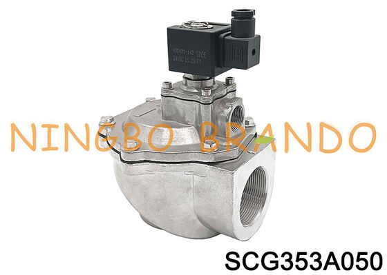 SCG353A050 AC220V 2 Inch Right Angle Pulse Valve ASCO Type 353 Series