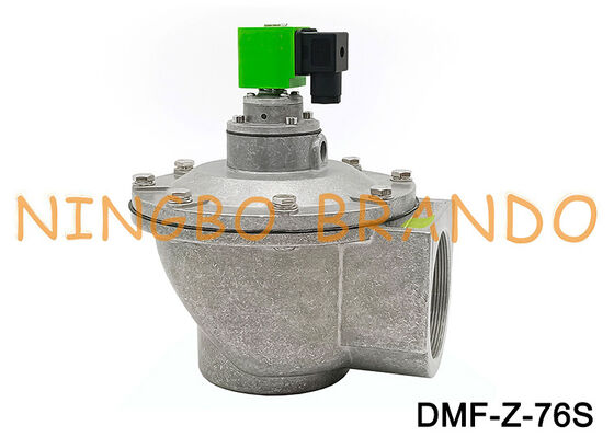 DMF-Z-76S G3'' rechtwinkliges Membranventil AC220V DC24V Impulsmagnetventil