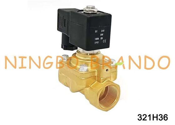 321H36 Parker Magnetventil der Serie H, 1,5 bis 50 Bar, Messing-Hochdruckventil
