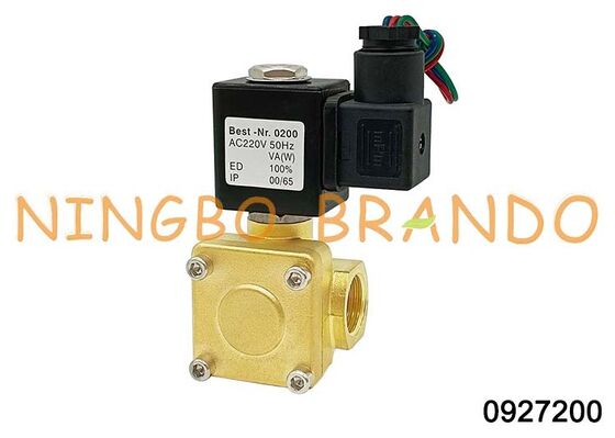Magnetventil der Serie 0927 0927200 1/2'' Messingventil, normalerweise geschlossen
