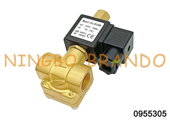 Electric Valve 0955305 G1/2'' 2/2-Way AC220V Screw Air Compressor Solenoid Valve