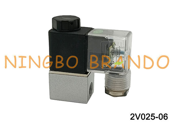 2V025-06 Normally Closed Air Water Oil Solenoid Valve 2V02506 DC12V