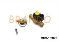 Natürliches Farbe Magnetventil Gas Messingg3/4“ Struktur SAE MSV-1090/6 Membran