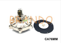 3&quot; CA76MM tauchen voll Vielfältigkeit angebrachtes Staub-Kollektor-Impuls-Ventil für quadratischen Behälter DC24V AC220V unter