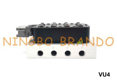 DC12V 1/4&quot; Accuair-Art Solenoid-Mehrwegeventil-Einheit VU4 4 Eck-für Luft-Suspendierung