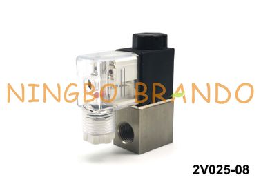 AIRTAC-Art 2V025-08 1/4&quot; Solenoid-elektropneumatisches Ventil schloss normalerweise unmittelbares AC220V
