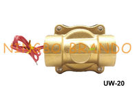 UW-20 2W200-20 3/4&quot; NBR-Membran-Uni-Dart Wasser-Luft-Öl-Magnetventil schloss normalerweise DC12V AC110V